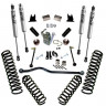 Лифт комплект подвески 4" Jeep Wrangler JK 07-18 4 Door (Fox 2.0 Shocks) Superlift K928F