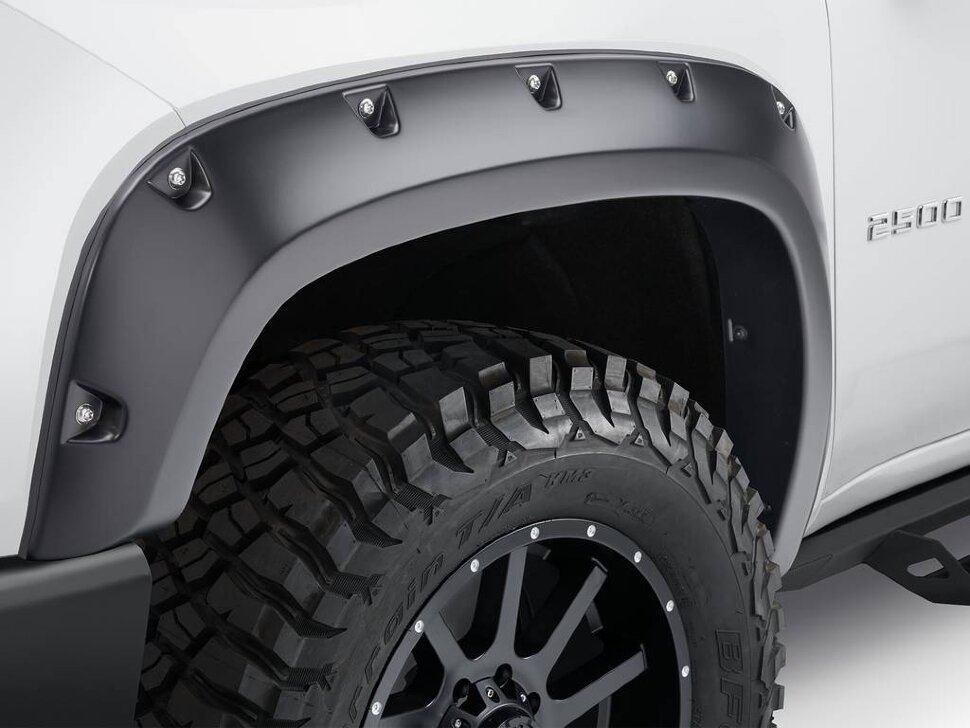 Расширители колесных арок Chevrolet Silverado 2500/3500 20-25 перед 2шт. Pocket Style Bushwacker 40161-02
