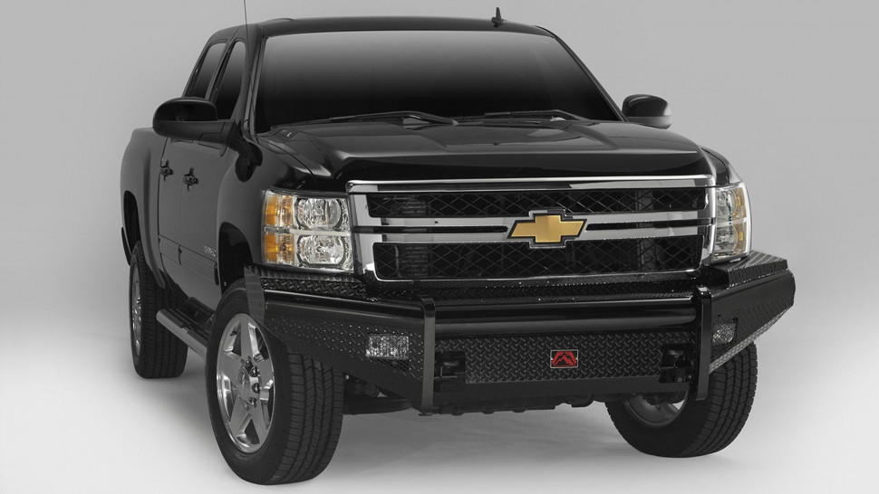 Передний бампер Black Steel Chevrolet Silverado 2500/3500 20-22 Fab Fours CH20-S4961-1