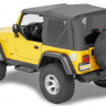 Мягкая крыша софт топ Jeep Wrangler TJ 97-06 (Black Diamond) Supertop NX Bestop 5472035