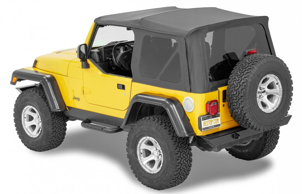 Мягкая крыша софт топ Jeep Wrangler TJ 97-06 (Black Diamond) Supertop NX Bestop 5472035