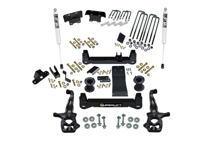 Лифт комплект подвески 6" Chevrolet Silverado 1500/GMC Sierra 1500 19-22 (Fox 2.0 Shocks) Superlift K182F