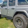 Боковые трубные пороги Jeep Wrangler JK 07-18 4-Door Podium LG & SS N-FAB HPJ0764-TX