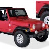 Расширители колесных арок Jeep Wrangler TJ 97-06 к-кт 4шт Pocket Style Bushwacker 10908-07