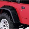 Расширители колесных арок Jeep Wrangler TJ 97-06 к-кт 4шт Pocket Style Bushwacker 10908-07