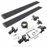 Выдвижные электрические пороги Ford F-150/F-250/F-350 Raptor 15-23 SuperCrew/Crew Cab E-Board Go Rhino 20415587T