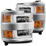 Комплект передних фар Chevrolet Silverado 2500/3500 15-19 NOVA-Series AlphaRex 880228