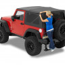 Мягкая крыша софт топ Jeep Wrangler TJ 04-06 (Black Diamond) Supertop NX Bestop 5472135