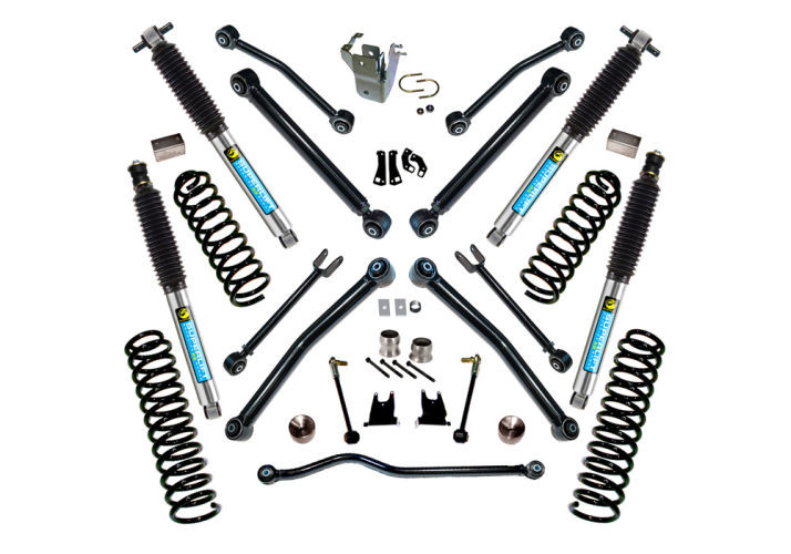 Лифт комплект подвески 4" Jeep Wrangler JK 07-18 2 Door (Bilstein Shocks) Superlift K996B