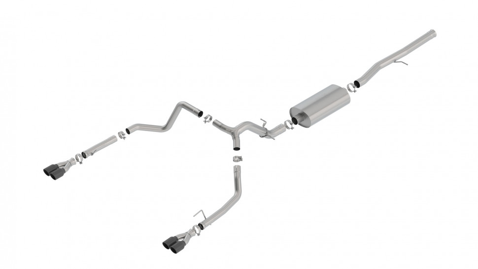 Выхлопная система Chevrolet Silverado/GMC Sierra 1500 19-22 Borla 140772BC
