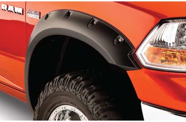 Расширители колесных арок Dodge Ram 1500 09-21 к-кт 2шт перед Pocket Style Bushwacker 50037-02