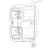 Комплект передних фар Chevrolet Silverado 2500/3500 15-19 NOVA-Series AlphaRex 880229