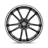 Колесный диск Asanti Wheels Sigma Gloss Black W/Chrome Lip 20x10.5 ET+20 ABL23-20051520BK