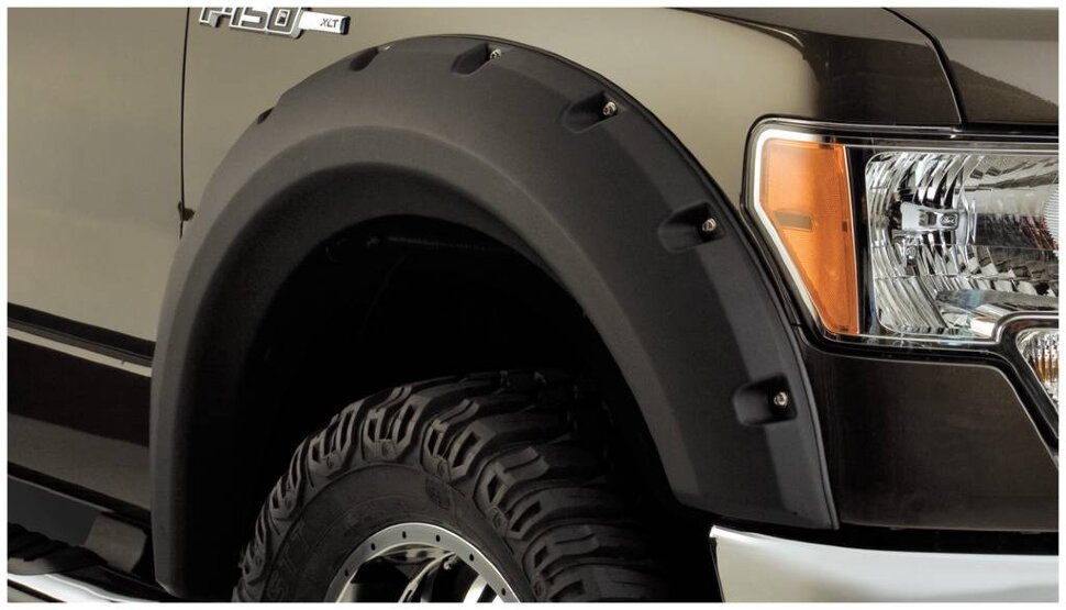 Расширители колесных арок Ford F-150 09-14 перед 2шт. Max Coverage Bushwacker 20071-02