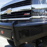 Передний бампер Black Steel Chevrolet Silverado 2500/3500 15-19 Fab Fours CH14-S3061-1