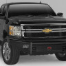 Передний бампер Black Steel Chevrolet Silverado 2500/3500 15-19 Fab Fours CH14-S3061-1