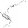 Выхлопная система Jeep Wrangler JK 12-18 Borla 140462