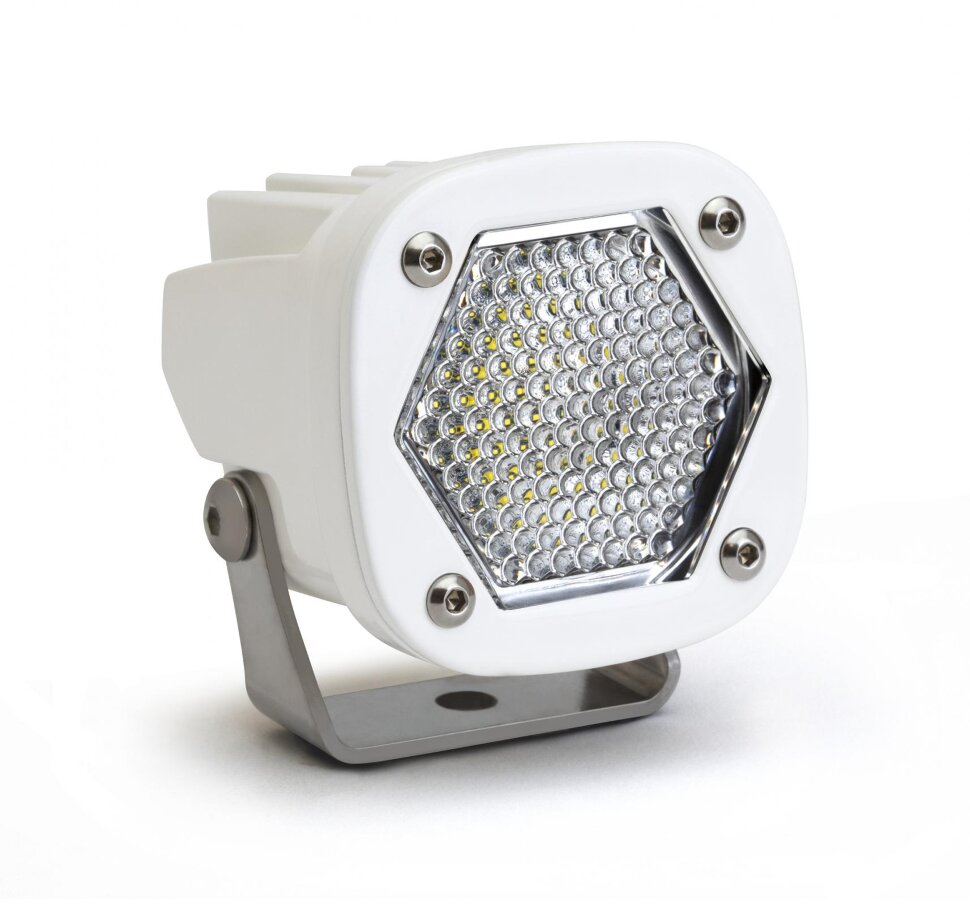 Дополнительная Led фара 2.1x2.1" Work/Scene S1 Baja Designs 380006WT