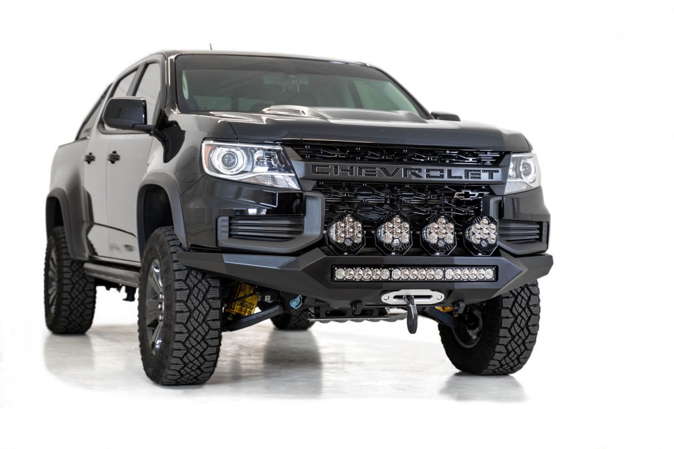 Передний бампер Chevrolet Colorado ZR2 21-22 Stealth ADD Offroad F451202190103