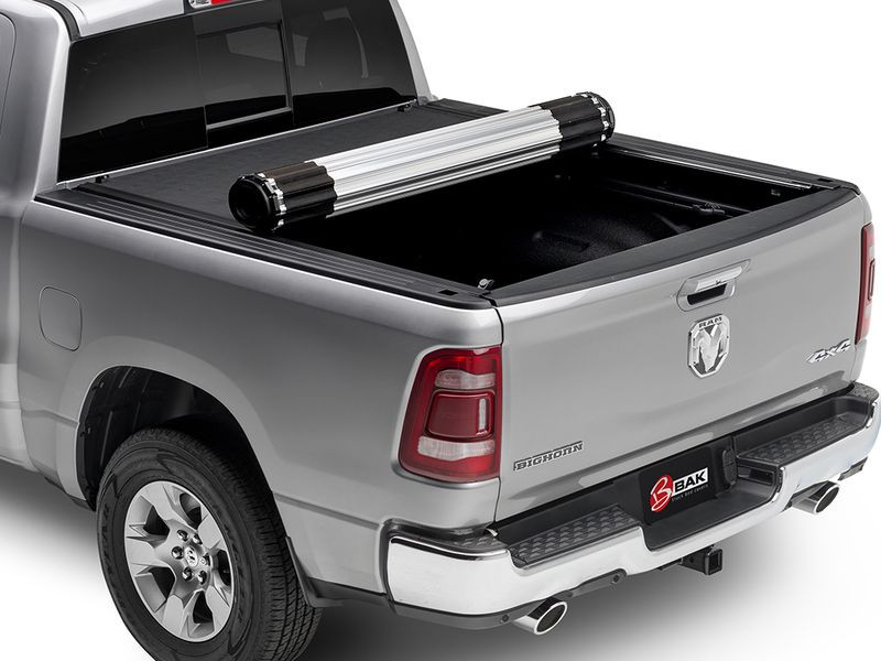 Крышка кузова Ролет Dodge Ram 1500 19-21 6'5" с RamBox BAK Revolver X4 79223RB