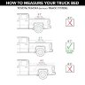 Крышка багажника складная Toyota Tundra 14-21 6'7" Solid Fold ALX Extang 88465