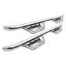 Боковые трубные пороги Chevrolet Silverado/GMC Sierra 2500/3500 15-16 Crew Cab Podium LG & SS N-FAB HPC1575CC-SS