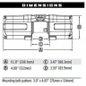 Лебедка для квадроцикла Warn AXON 35 (Warn,101135)