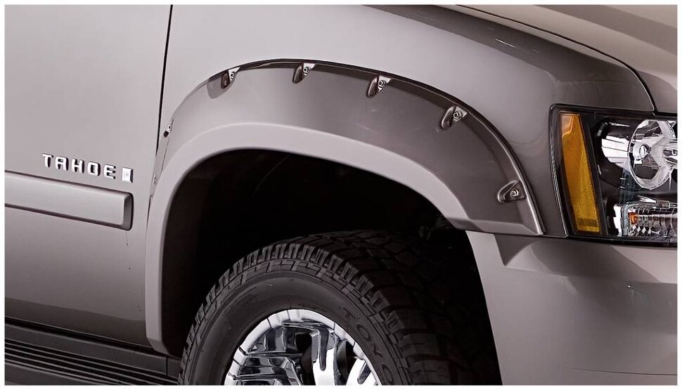 Расширители колесных арок Chevrolet Avalanche/Tahoe 07-14 перед 2шт. Pocket Style Bushwacker 40071-02