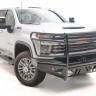 Передний бампер с защитной дугой Black Steel Chevrolet Silverado 2500/3500 11-14 Fab Fours CH11-S2760-1