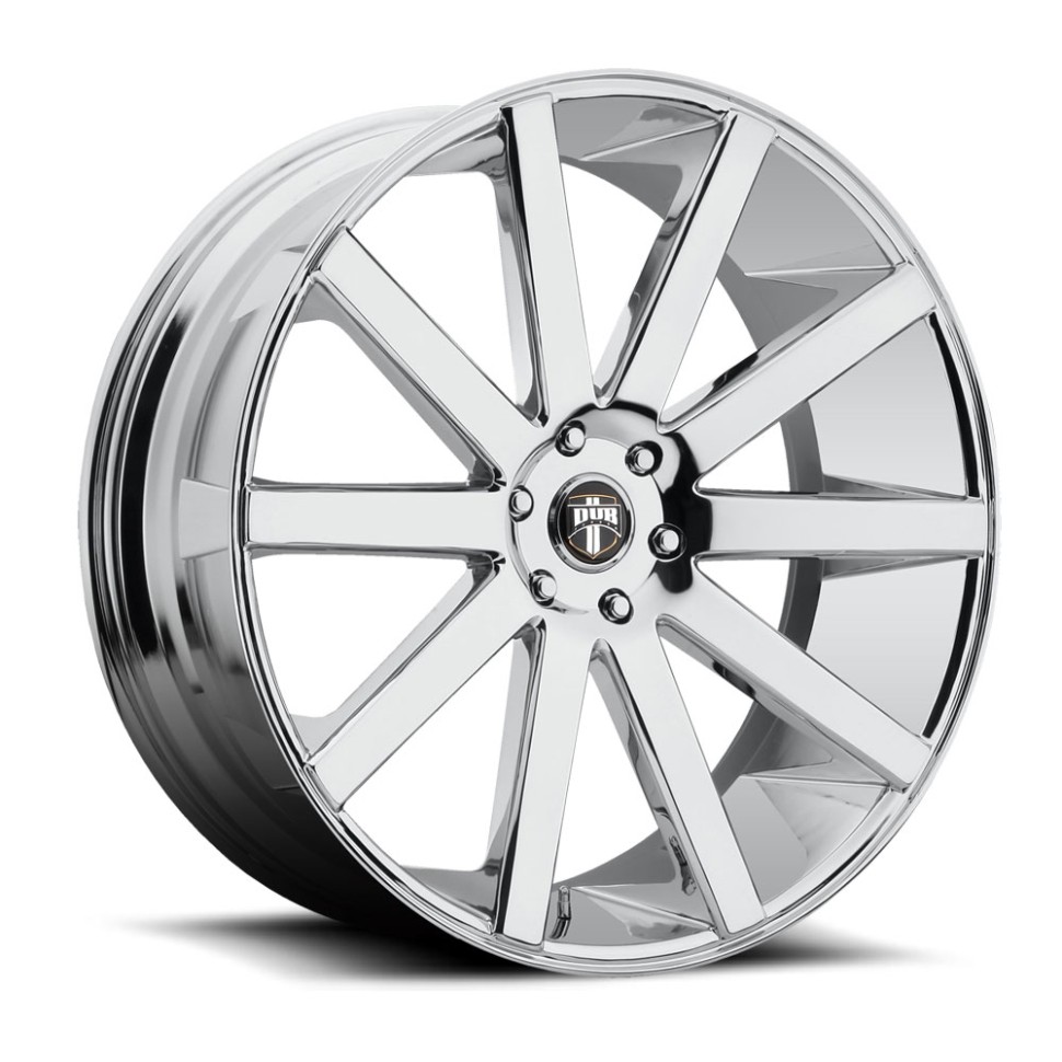 Колесный диск DUB Wheels Shot Calla S120 Chrome Plated 22x9.5 ET+20 S120229584+20