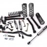 Лифт кит подвески 3.5" J-Konnect Jeep Wrangler JL 18-22 4Door с амортизаторами FOX 2.0 Performance/усиленные пружины JKS JSPEC124KFP