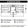 Лебедка для квадроцикла Warn AXON 35-s (Warn,101130)