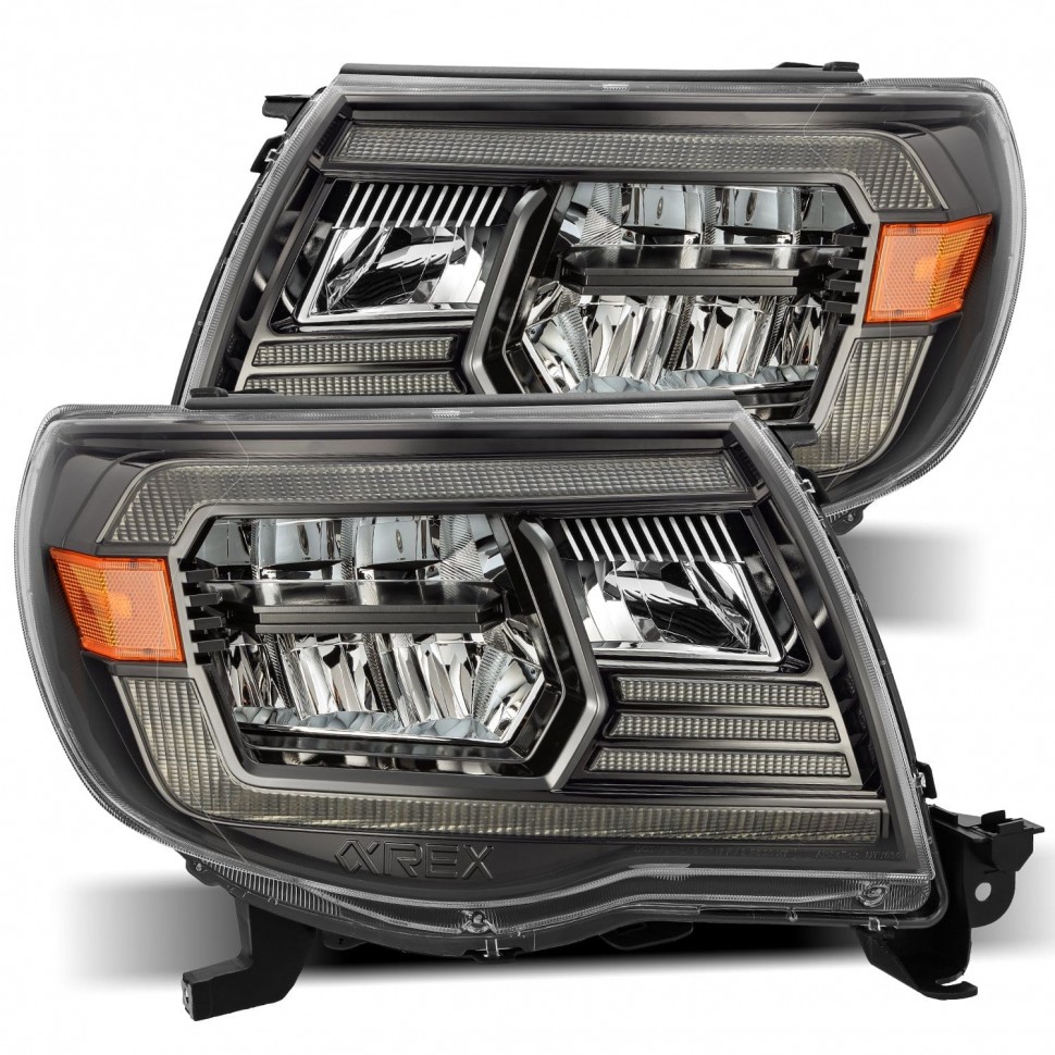 Комплект передних фар Toyota Tacoma 05-11 LUXX-Series AlphaRex 880733