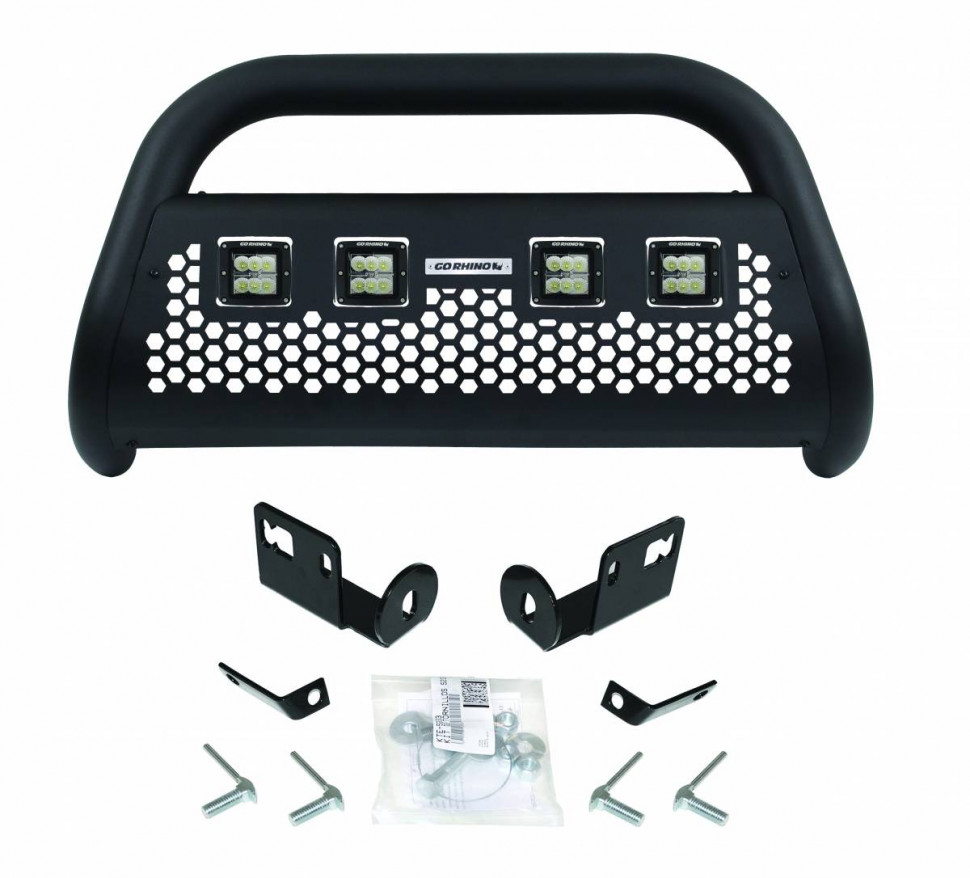 Кенгурятник с креплениями Dodge Ram 1500/2500/3500 06-09 RC2 LR Go Rhino 55634LT