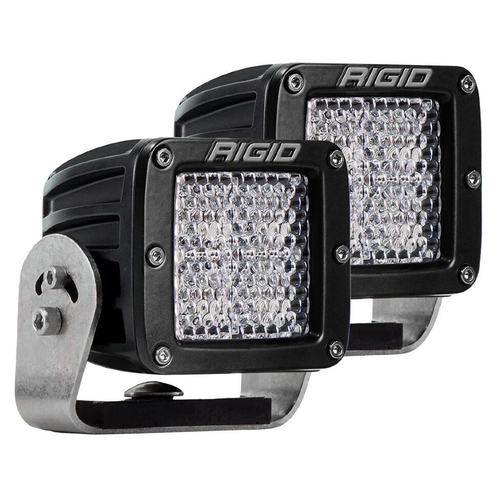 Комплект дополнительных Led фар 3x3" Flood/Diffused D-Series Rigid Industries 222513