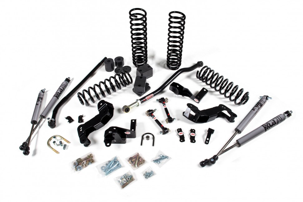 Лифт кит подвески 3.5" J-Kontrol Jeep Wrangler JK 07-18 2Door с амортизаторами FOX с резервуаром JKS JSPEC109KFR
