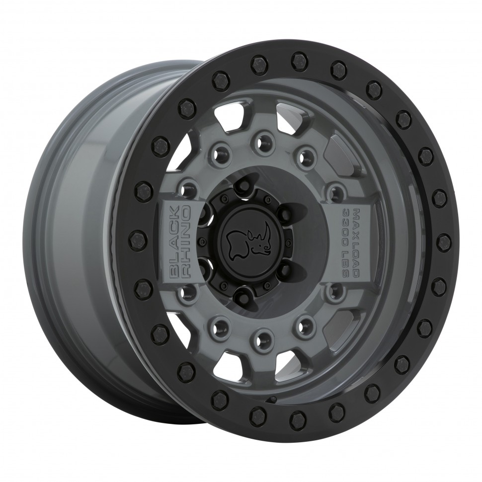 Колесный диск Black Rhino Avenger Beadlock Battleship Gray W/Black Hardware 17x8.5 ET-32 1785AVG-25127G71