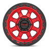 Колесный диск KMC Wheels Chase Candy Red W/Black Lip 18x9 ET+18 KM54889088918