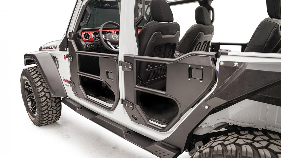 Летние трубные двери Jeep Wrangler JL 18-22 Fab Fours JL1032-1