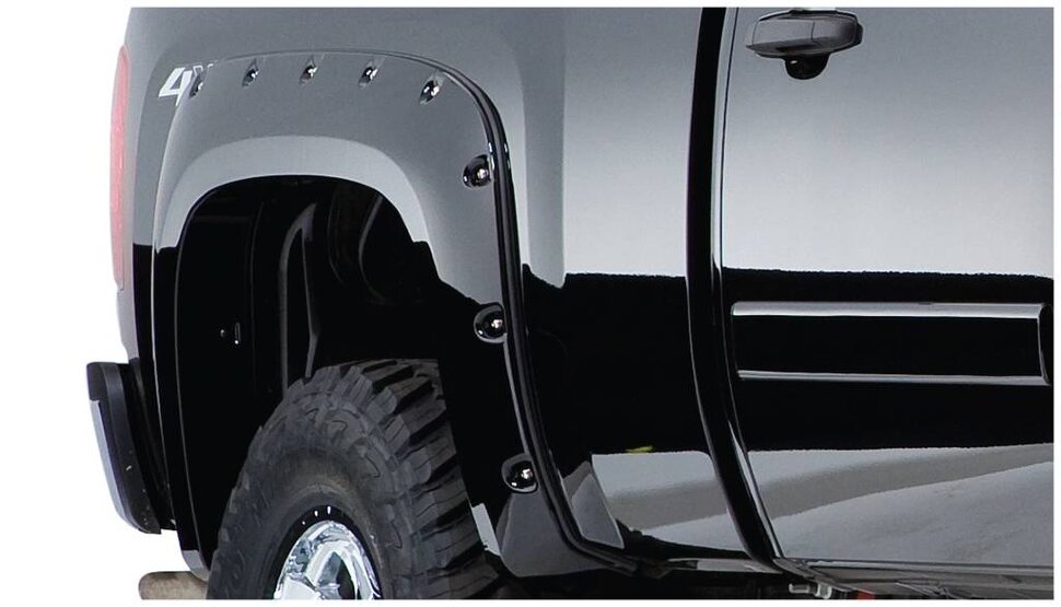Расширители колесных арок Chevrolet Silverado 1500 07-13 задн 2шт. Pocket Style Bushwacker 40094-02