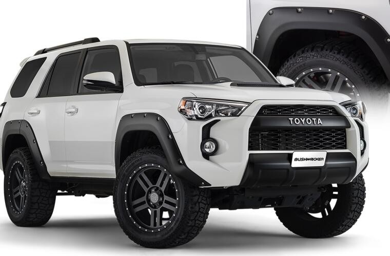 Расширители колесных арок Toyota 4Runner 14-21 к-кт 4шт Pocket Style Bushwacker 30921-02