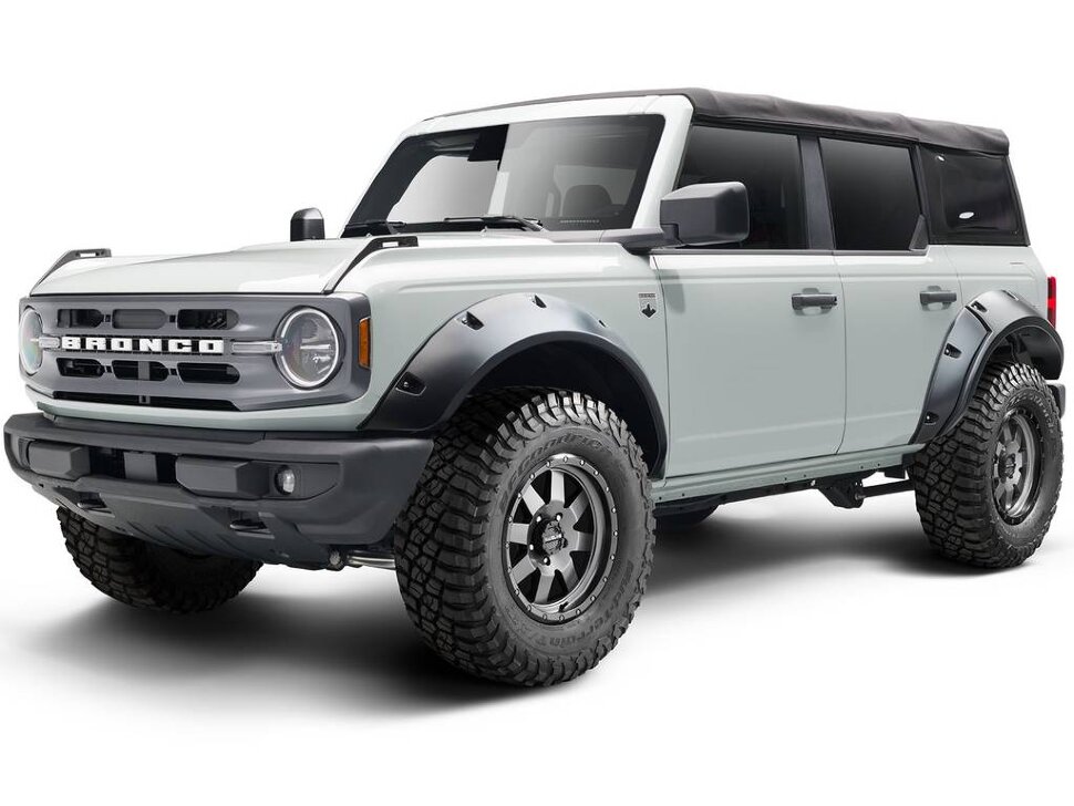 Расширители колесных арок Ford Bronco 21-25 к-кт 4 шт. Pocket Style Bushwacker 20960-02