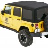 Мягкая крыша софт топ Jeep Wrangler JK 07-18 4 Door (Black Twill) Supertop NX Bestop 5482317