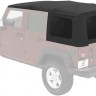 Мягкая крыша софт топ Jeep Wrangler JK 07-18 4 Door (Black Twill) Supertop NX Bestop 5482317