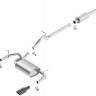 Выхлопная система Jeep Wrangler JK 12-18 Borla 140459BC