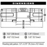 Лебедка для квадроцикла Warn AXON 55 (Warn,101155)  