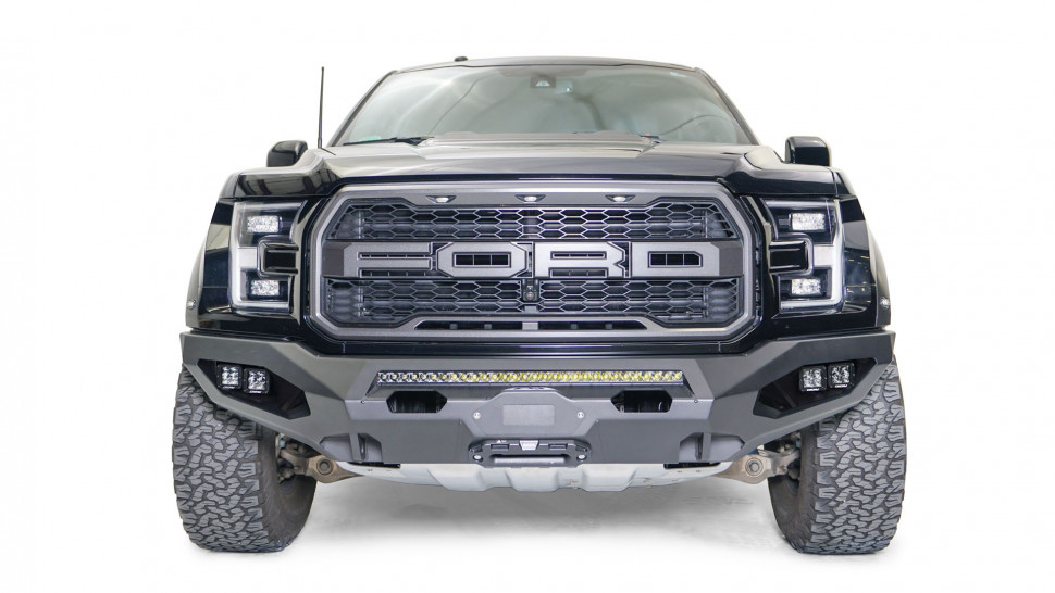 Передний бампер Matrix Ford F-150 Raptor 17-20 Fab Fours FF17-X4351-1