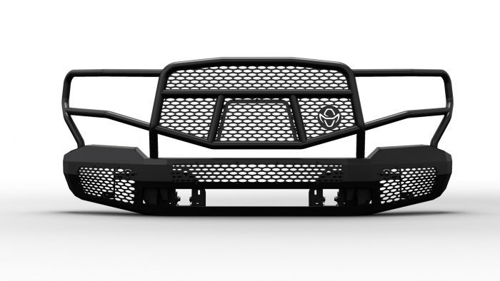 Передний бампер Ranch Hand Midnight Series w/ Grille Guard Chevrolet Silverado 1500 19-20 New Body Style (MFC19HBM1)