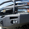 Передний бампер Premium с дугами Chevrolet Silverado 2500/3500 15-19 Fab Fours CH14-A3050-1