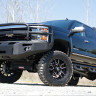 Передний бампер Premium с дугами Chevrolet Silverado 2500/3500 15-19 Fab Fours CH14-A3050-1